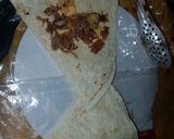 A picture of step 3 of Tortilla samosa.