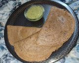 A picture of step 9 of Quinoa Amaranth Dosa.