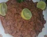 A picture of step 2 of Qeema Recipe.