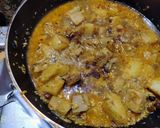 A picture of step 9 of Oler Dalna/ Bengali style Yam Curry.