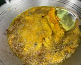 Gambar langkah 2 resipi Telur Ikan Goreng Kunyit.