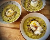 Foto del paso 4 de la receta Crema de judías verdes con huevo poché
