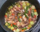 Foto langkah ke 4 dari resep Oseng Cumi Asin Cabe Ijo.
