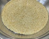 A picture of step 2 of Sesame Peanut Jaggery Barfi - A Healthy, Nutritious, Delicious Dessert.