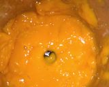 A picture of step 1 of Mango milk cake.