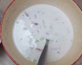 A picture of step 3 of Mash daal dahi baray.