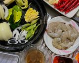 Foto langkah ke 2 dari resep Cumi & Udang saus padang.