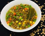 Foto del paso 3 de la receta: Lentejas de Lunes Con Vegetales Rápida y Económica! 👌🌿