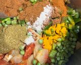 A picture of step 1 of One pot pav bhaji.