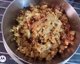 A picture of step 4 of Grated cauliflower crumble paneer bhurji.