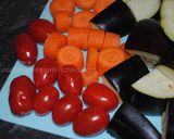 A picture of step 1 of Eggplant Dish (Bademjan Dish).