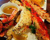 A picture of step 7 of Mike's Poseidon Platter With Dungeness Crab Side Salad.
