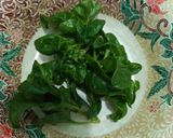 Foto langkah ke 1 dari resep Mie Home Made (Bayam Brazil).