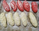 Foto langkah ke 7 dari resep Artisan Bread Merah Putih (Tanpa Ulen).