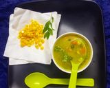 વેજ સ્વીટ કોર્ન સૂપ (Veg Sweet Corn Soup Recipe In Gujarati) રેસીપી સ્ટેપ1ફોટો