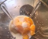 Foto del paso 4 de la receta: Licuado de banana y naranja súper rico 😍😍