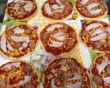 Házi Mini-Pizza alappal Pizza Air-fryerben sütve 1286 recept fázis 11 fotója
