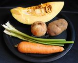 A picture of step 1 of Pumpkin Soup.