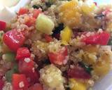 Foto del paso 5 de la receta Taboule de quinoa con mango y hierbabuena
