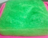 Foto langkah ke 6 dari resep Brownis kukus pandan.