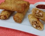 A picture of step 9 of Chicken Bar B Q Rolls.