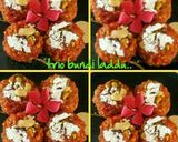A picture of step 18 of Tri colour motichur laddu.