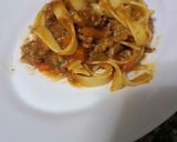 Foto del paso 10 de la receta Nidos de pasta a la boloñesa