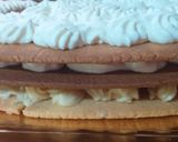Foto del paso 10 de la receta: Tarta número de buttercream, frosting de queso, fresas