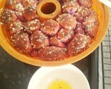 Hình bước làm 9 của món Purple Sweet Potato Sesame Monkey Bread