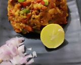 सब्जियों से हरा-भरा आलू का भरता (Aloo ka bharta recipe in hindi) रेसिपी चरण 2 फोटो