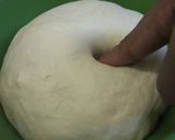Foto langkah ke 6 dari resep Donat Gula Warna Warni Empuk Puk Puk.