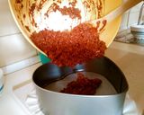 Foto del paso 5 de la receta: Tarta fácil de chocolate negro, coco y avena
