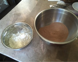 Foto del paso 1 de la receta: Rosca marmoleada de choco-banana