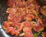 A picture of step 4 of Chicken Liver dry Curry.