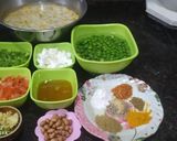 A picture of step 1 of Khichdi.