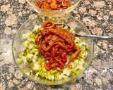 Foto del paso 5 de la receta: Ensalada de patatas, calabacín y atún en escabeche