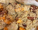 Foto del paso 4 de la receta: Cous cous integral especiado con pollo, boniato y tomate seco