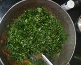 A picture of step 5 of Malai Methi Matar Sabzi.