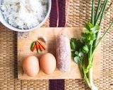 รูปขั้นตอนการทำที่ 1 ของ ข้าวผัดหม่ำหมูชัยภูมิ