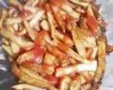 A picture of step 9 of Meat ball spaghetti Fries.