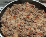Foto del paso 1 de la receta: Arroz al azafrán con carne