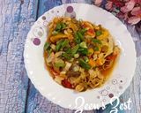 A picture of step 6 of American Chop Suey.