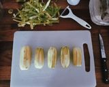 A picture of step 2 of Quiche of bacon and zuccini.