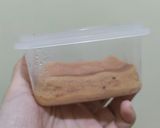 Foto langkah ke 4 dari resep Bolu Kukus Buah Naga | Snack MPASI 8m+.