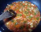 Foto del paso 5 de la receta: Pollo con salsa y verduras