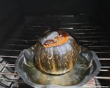 Foto del paso 4 de la receta: Arroz dulce con pasas en calabaza (receta árabe)