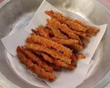 Foto langkah ke 5 dari resep Crispy Chickpeas alias Buncis Krispi 😋.