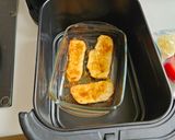 Foto del paso 3 de la receta: Filetes pollo gratinados airfryer