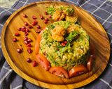 A picture of step 6 of Couscous and Shrimp Salad.