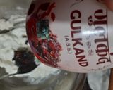 A picture of step 3 of Gulkand shrikhand.